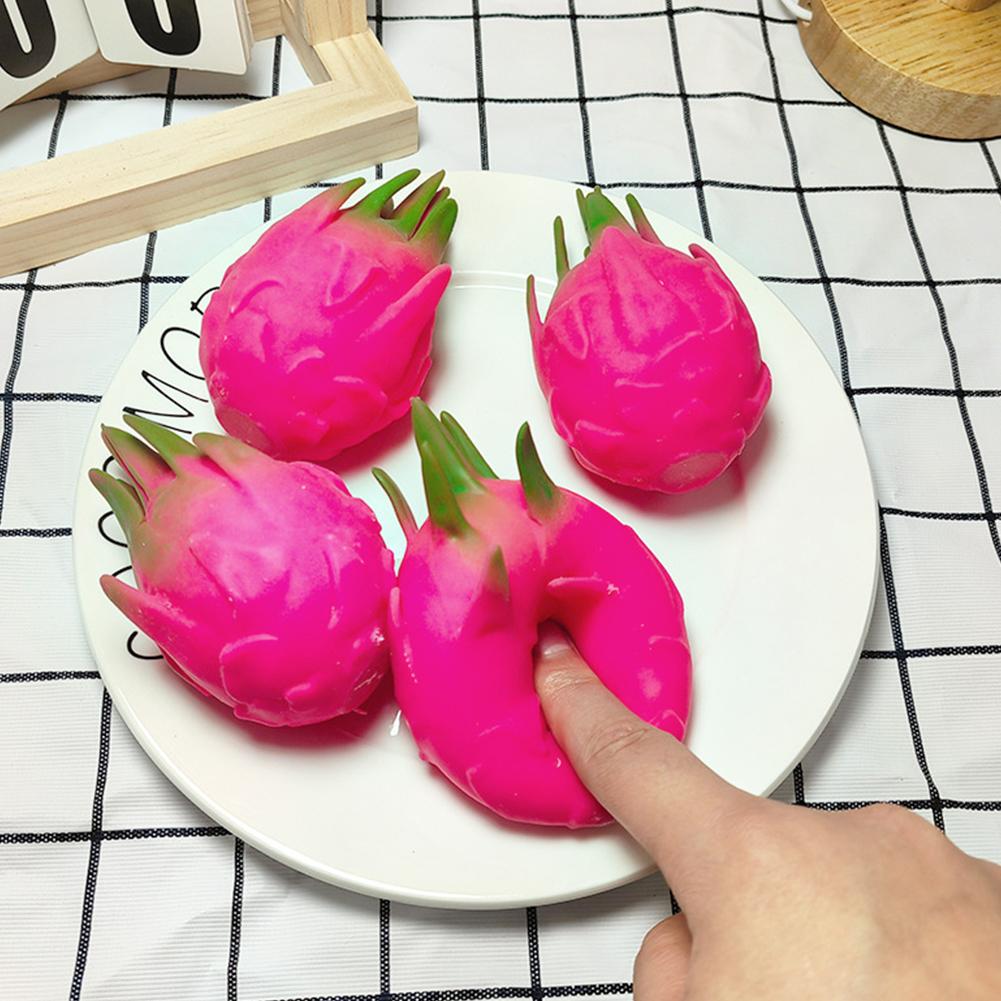 Dragon Fruit Squish Ball Gift  - Baby Food Toy ulasan dan harga