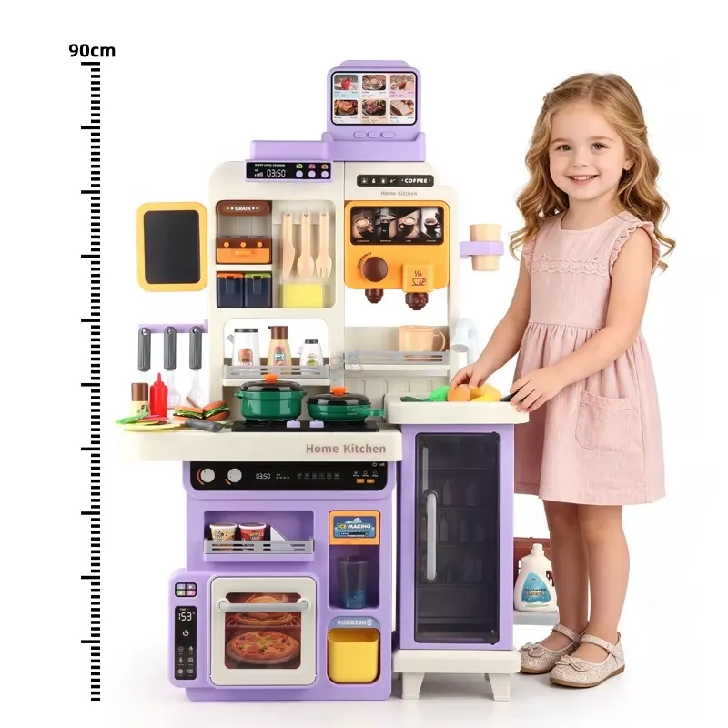 90cm Large Pretend Play Kitche - Baby Food Toy ulasan dan harga