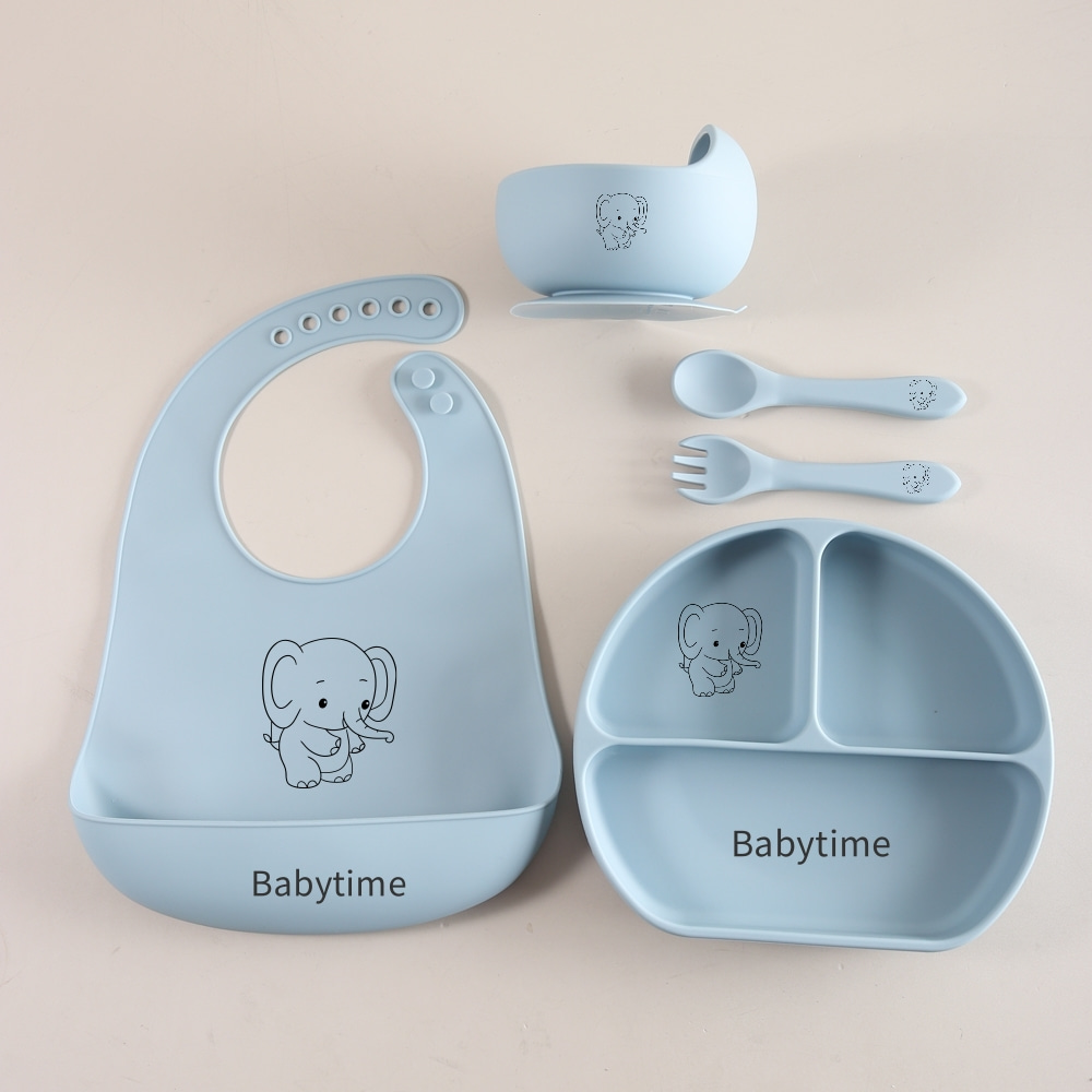 Laser Elephant Baby Utensils S - Baby Food Weaning ulasan dan harga