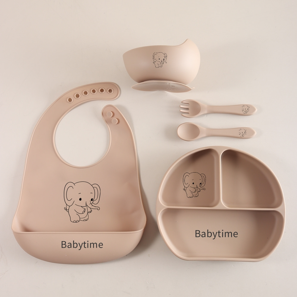 Laser Elephant Baby Utensils S - Baby Food Weaning ulasan dan harga