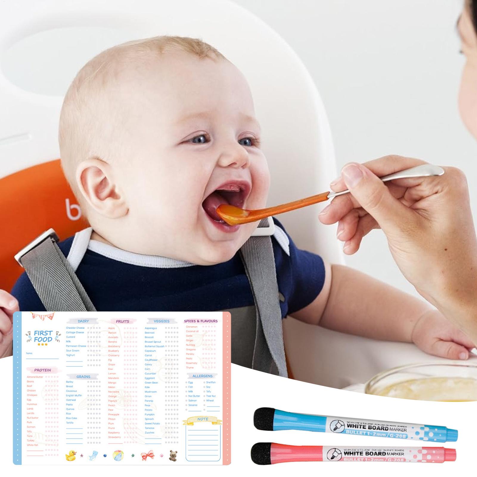 Baby First Foods Checklist Mag - Baby Food Weaning ulasan dan harga