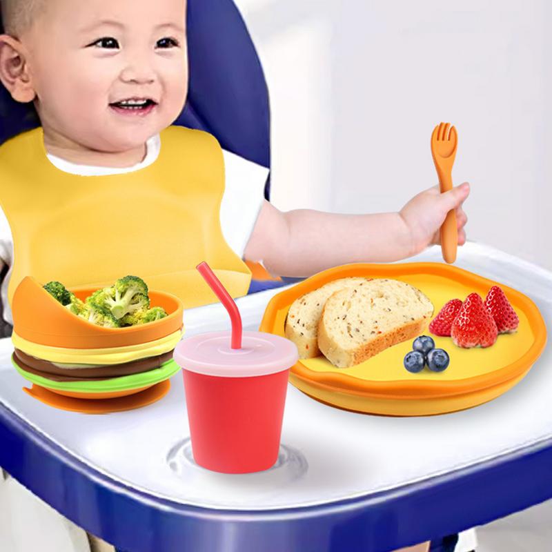 Silicone Baby Feeding Set Todd - Baby Food Weaning ulasan dan harga