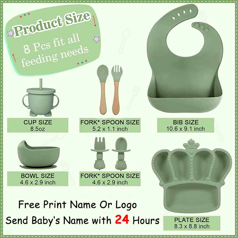 Personalized Name Baby Feeding - Baby Food Table ulasan dan harga