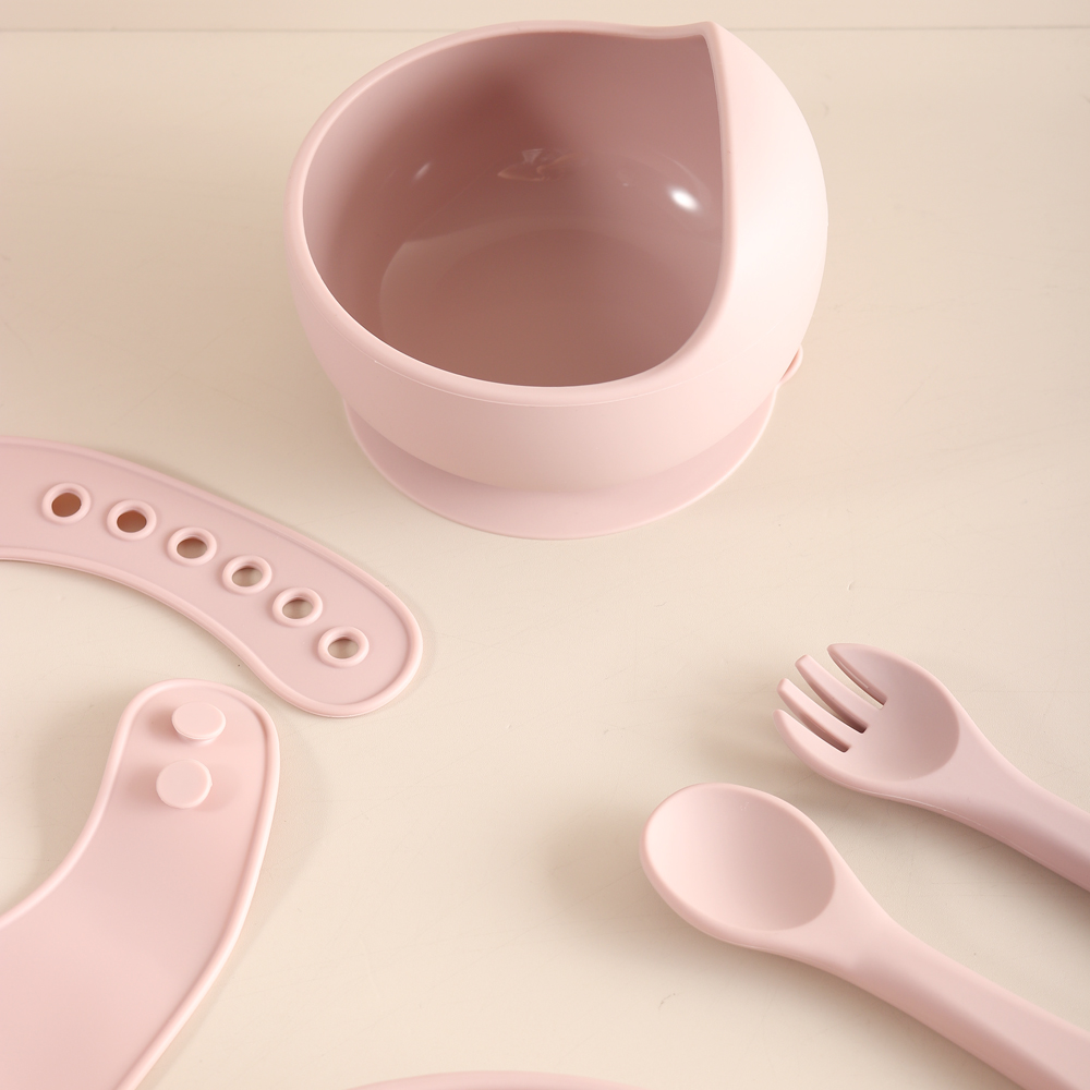 5pcs Bunny Baby Utensils Set,  - Baby Food Weaning ulasan dan harga