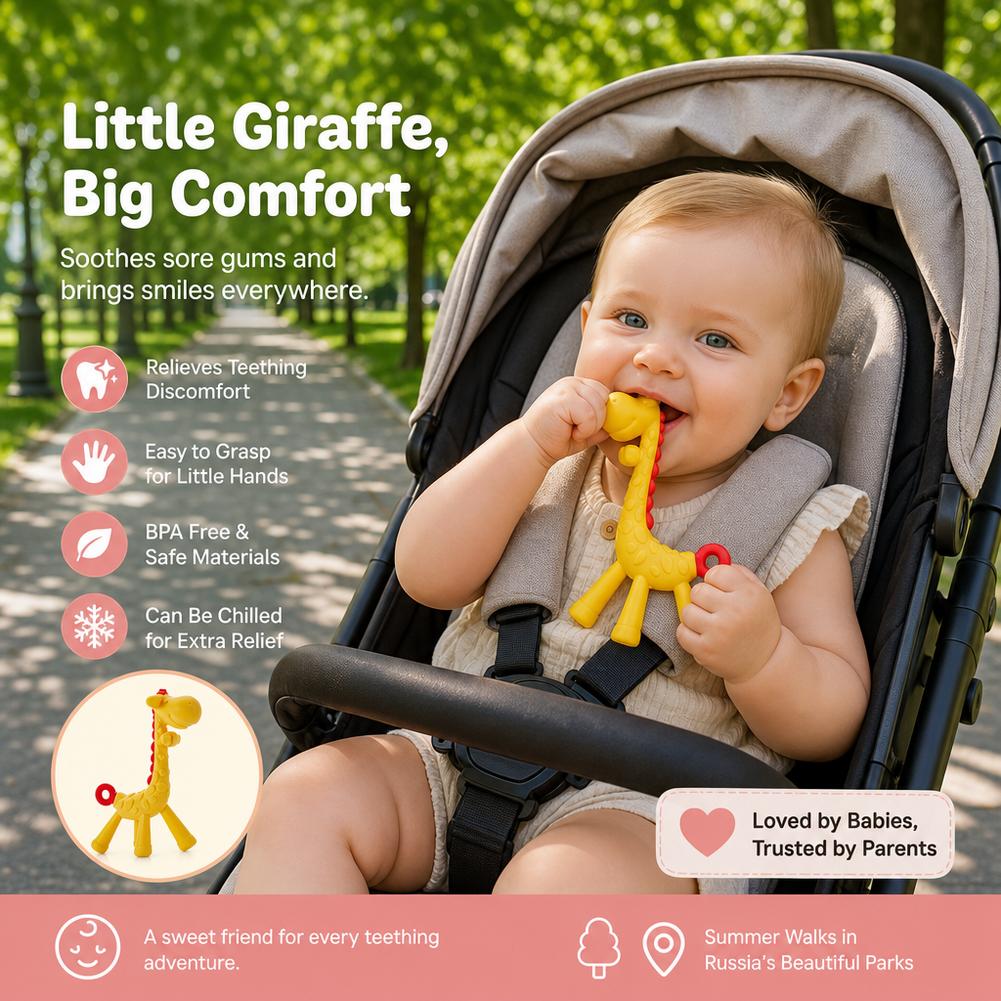 Giraffe Shape Baby Food Grade  - Baby Food Natural ulasan dan harga