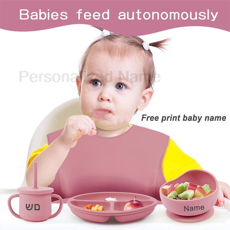 6Pcs Baby Feeding Set Free Per - Baby Food Table ulasan dan harga