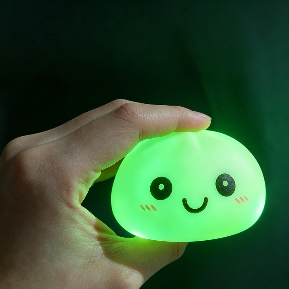 2026 Aesthetic LED Glowing Dum - Baby Food Toy ulasan dan harga