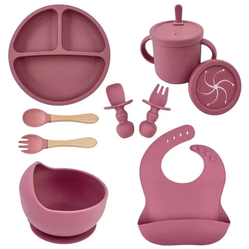 Food Grade Silicone Child Dish - Baby Food Table ulasan dan harga