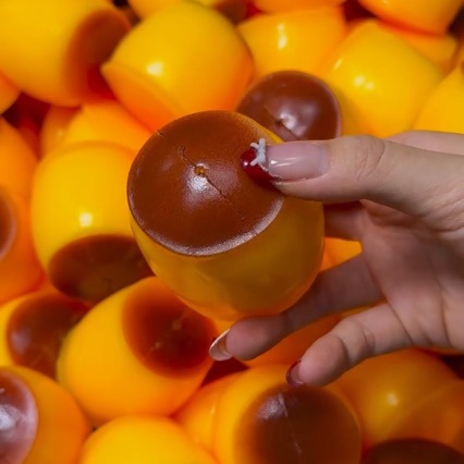 #Pudding Stress Ball Squishy F - Baby Food Toy ulasan dan harga