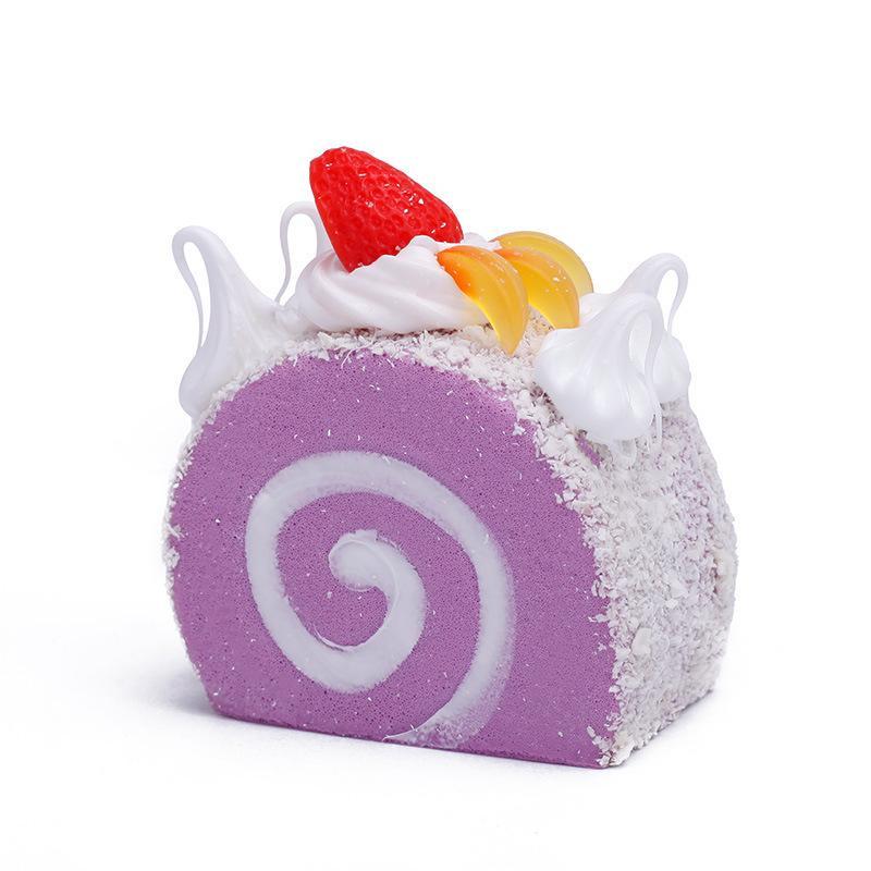Cute Simulation Egg Roll Cake  - Baby Food Toy ulasan dan harga