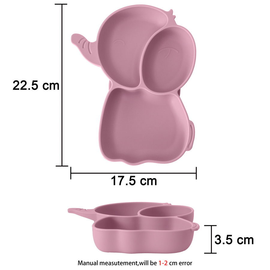 1PCS Baby Silicone Dining Dish - Baby Food Table ulasan dan harga