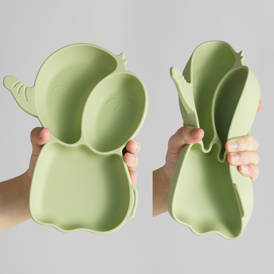 1PCS Baby Silicone Dining Dish - Baby Food Table ulasan dan harga