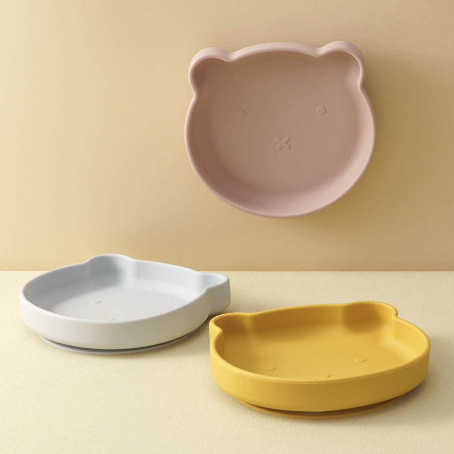 1PC Silicone Baby Dishes Sucti - Baby Food Table ulasan dan harga