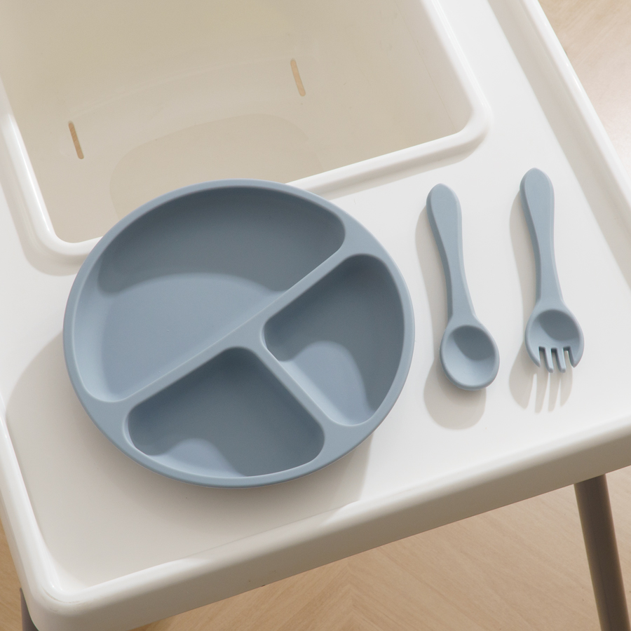 3PCS Children's Tableware Set  - Baby Food Table ulasan dan harga