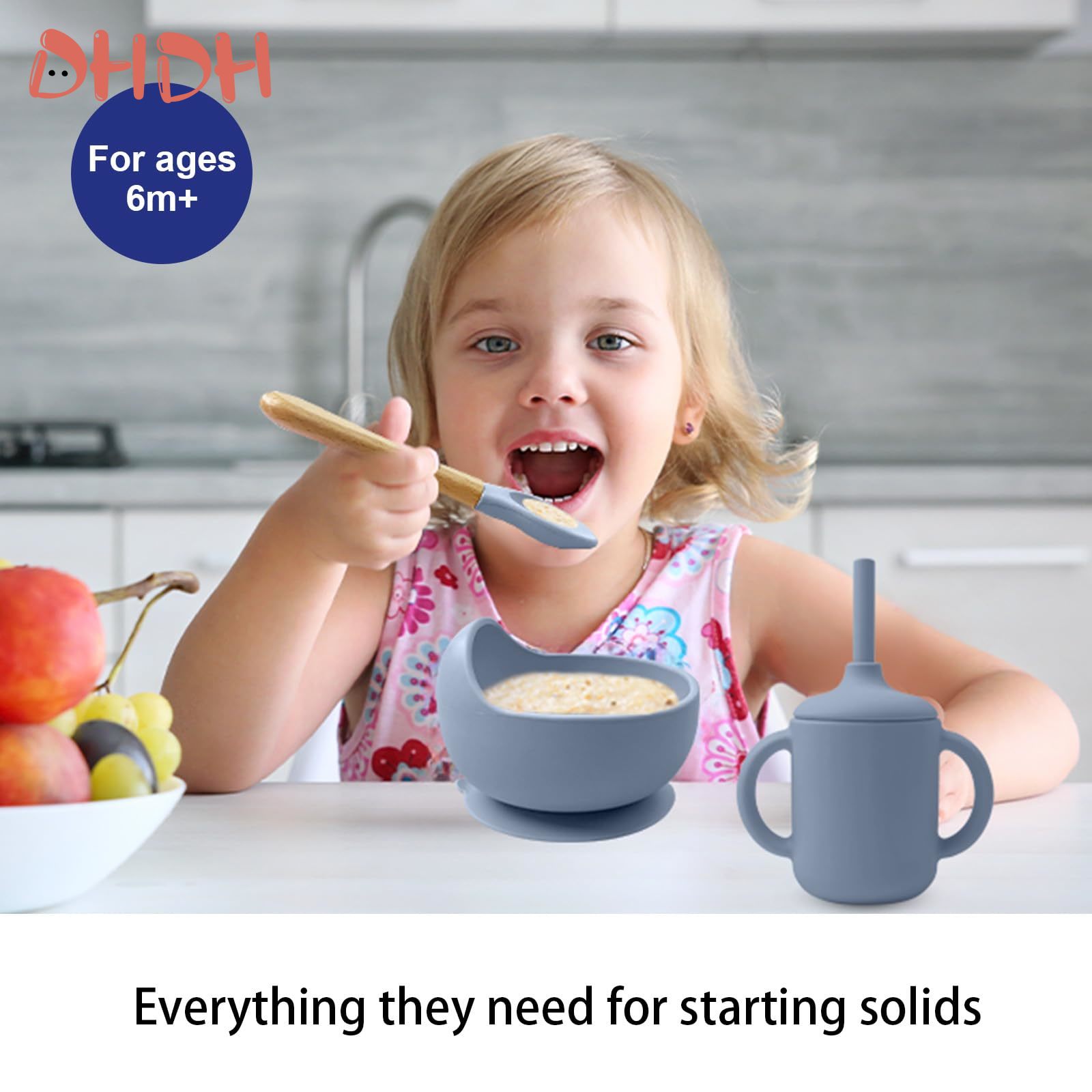 Silicone Baby Feeding Set Tabl - Baby Food Weaning ulasan dan harga