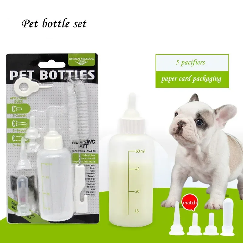 1set Puppy Kitten Feeding Bott - Baby Food Kitten ulasan dan harga