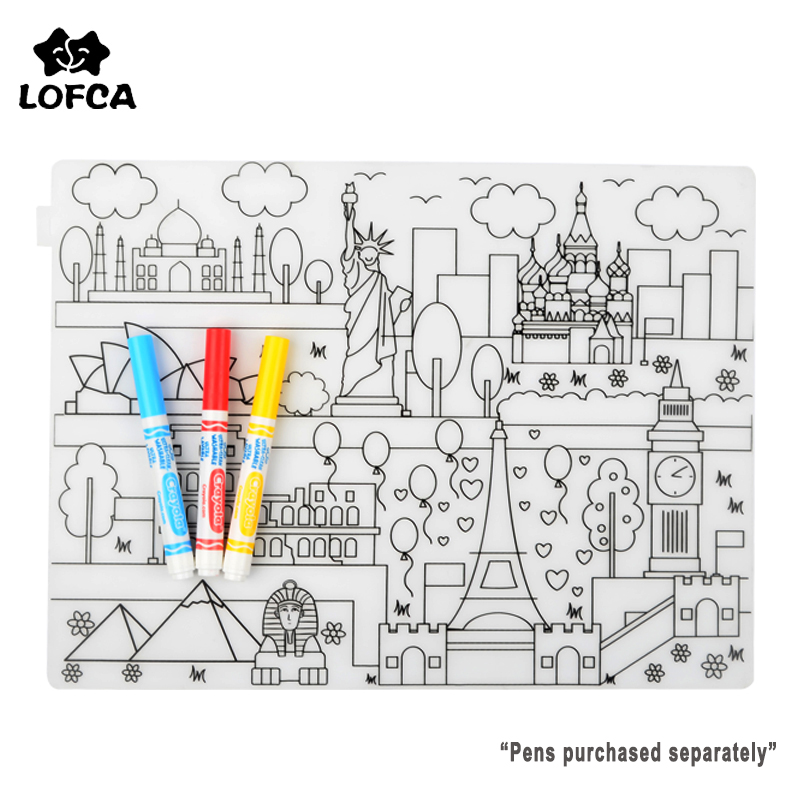 Silicone Baby Placemat 1pc Bab - Baby Food Table ulasan dan harga
