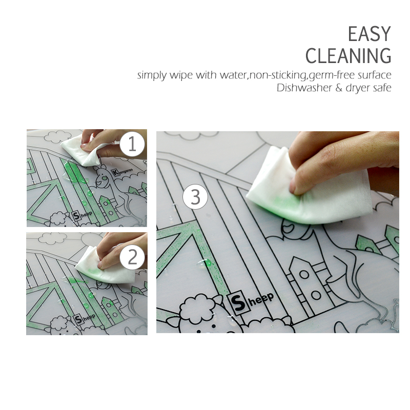 Silicone Baby Placemat 1pc Bab - Baby Food Table ulasan dan harga