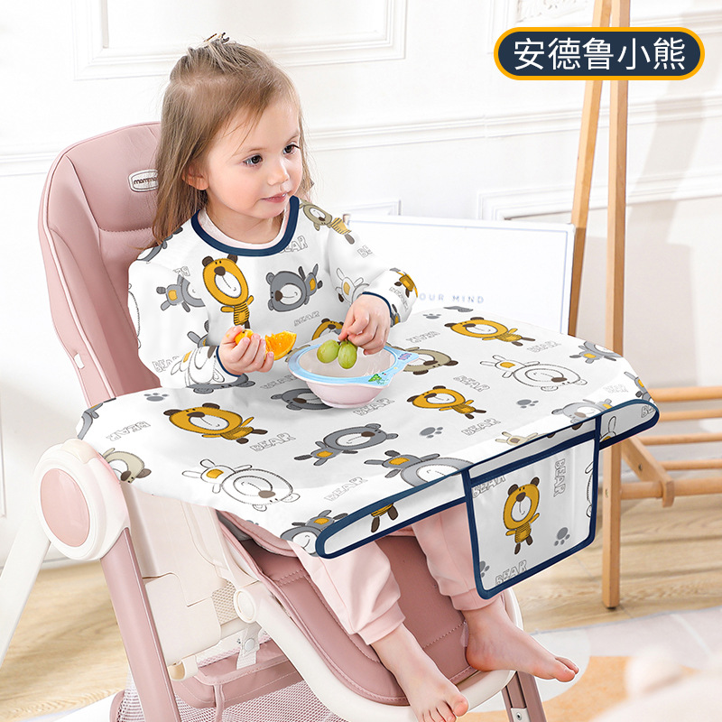 Newborns Bib Table Cover Baby  - Baby Food Table ulasan dan harga