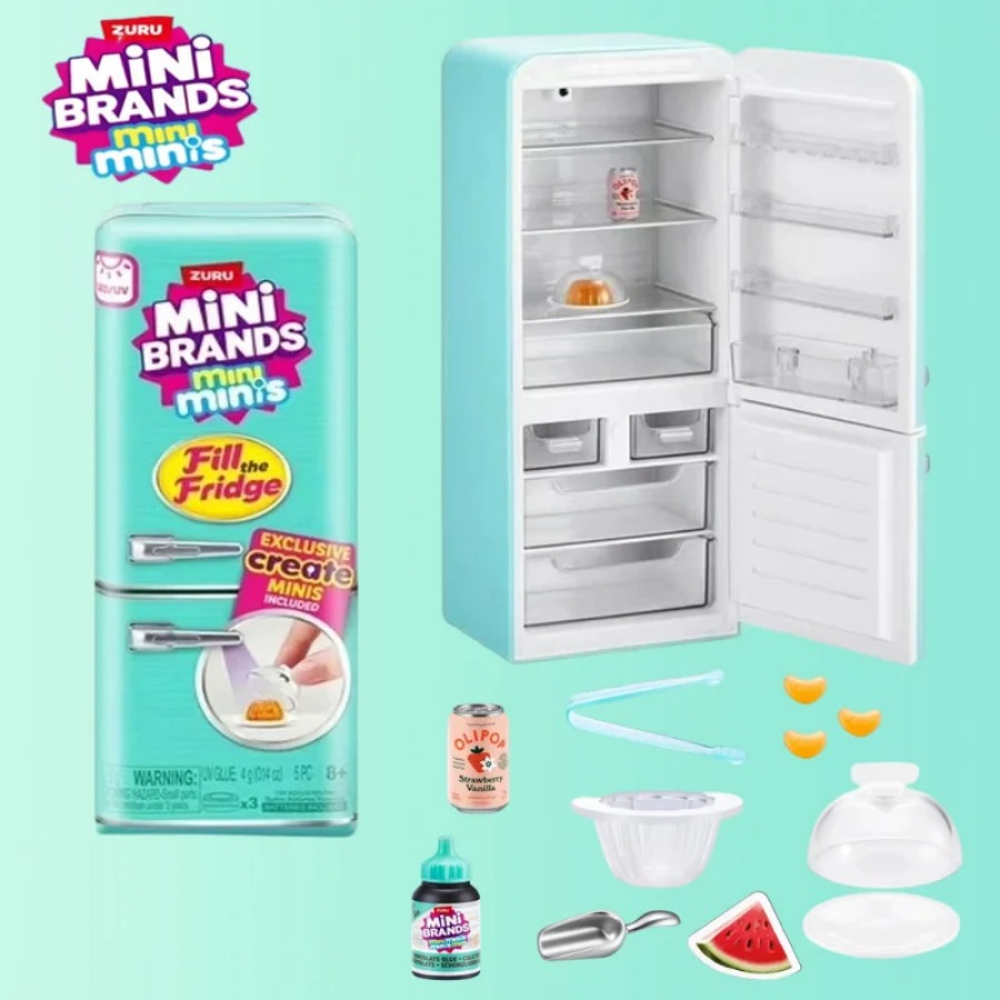 ZURU 5 Surprise Mini Fridge Ba - Baby Food Toy ulasan dan harga