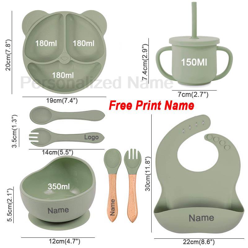Feeding Set Silicone For Baby  - Baby Food Table ulasan dan harga