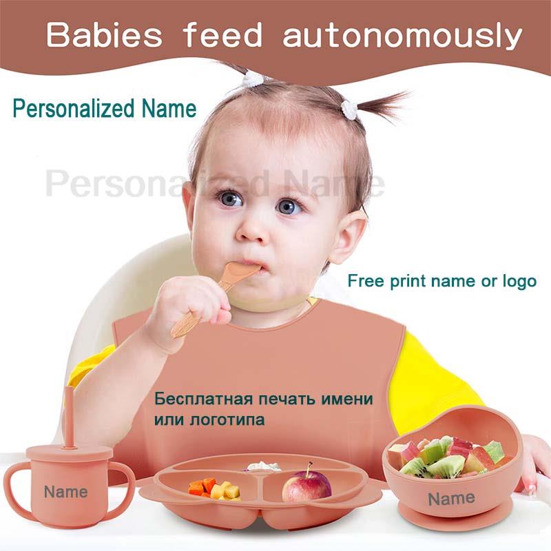 Feeding Set Silicone For Baby  - Baby Food Table ulasan dan harga